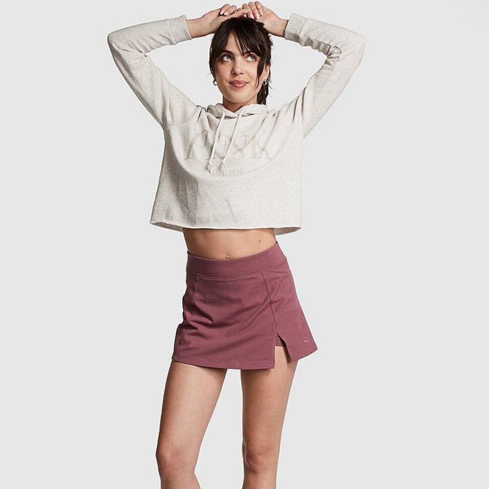 Victoria’s Secret PINK Cotton Active Skort Morning Rose XXL